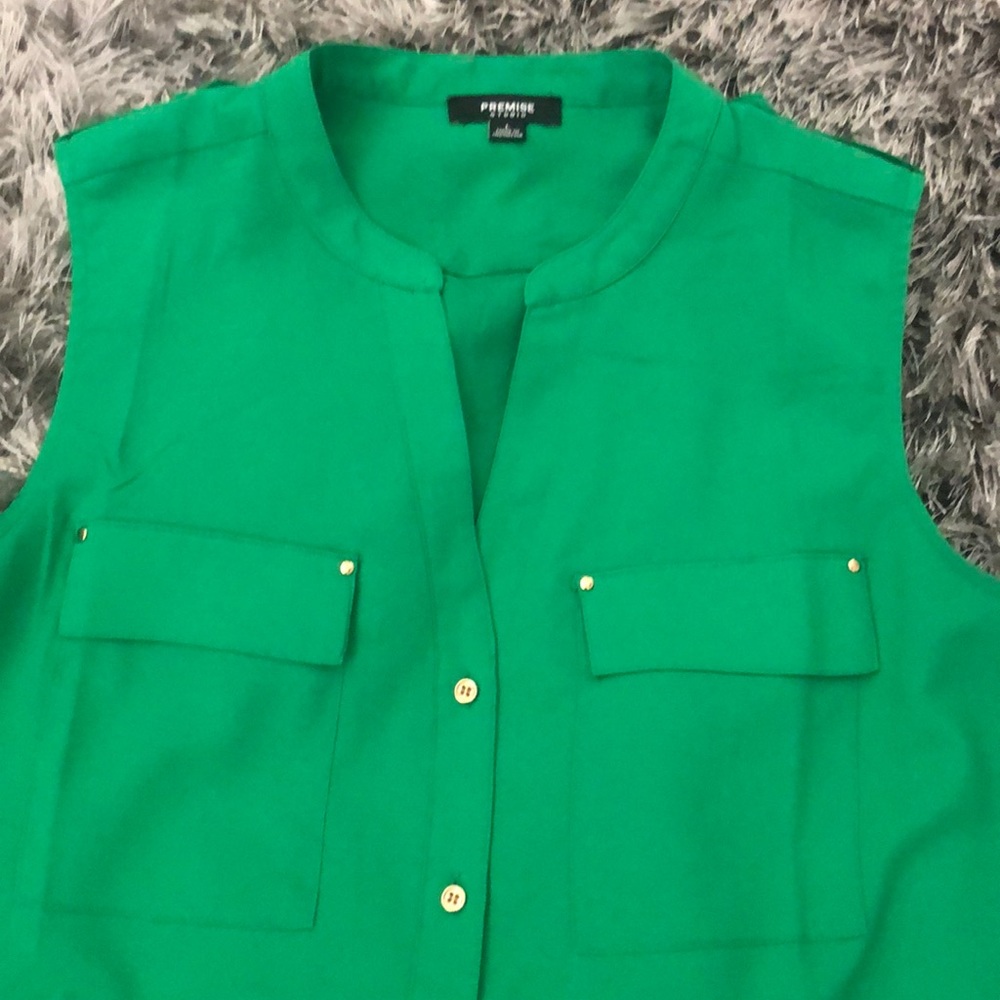 Premise Studio Womens Woman Sleeveless top - Picture 2 of 12